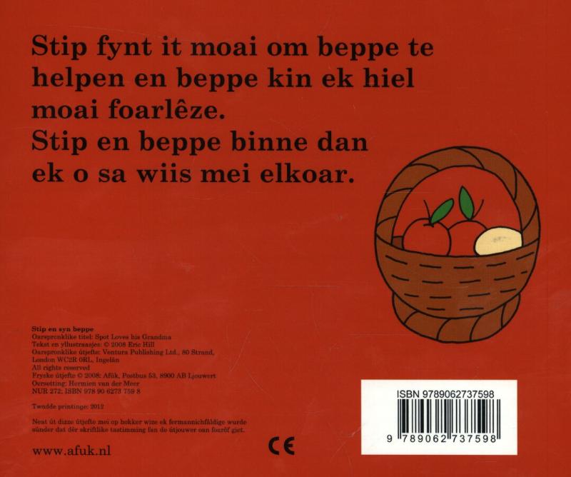 Achterkant van Stip en syn beppe