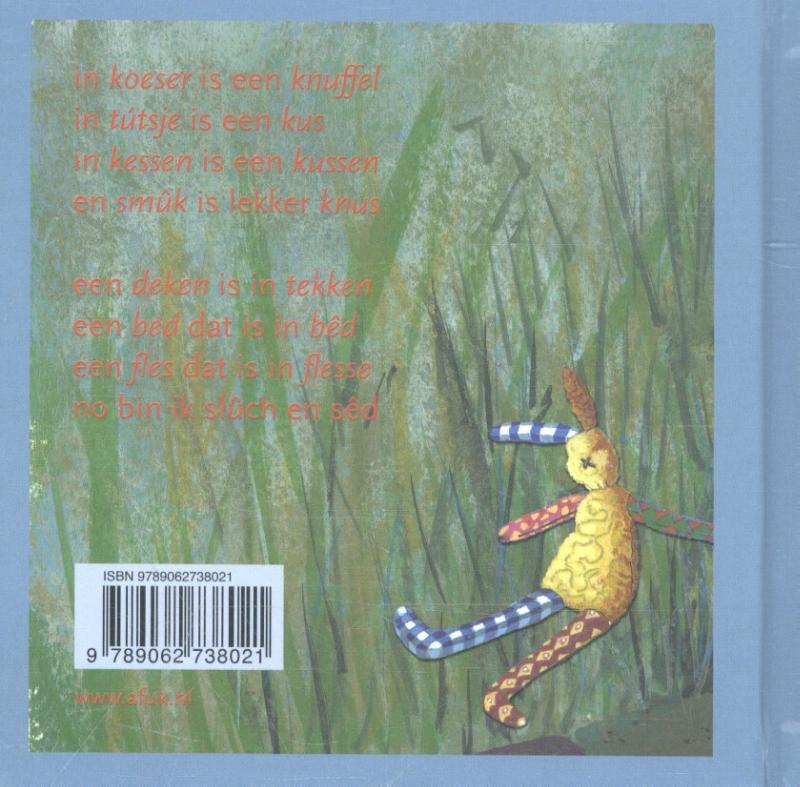 Achterkant van Koesboek