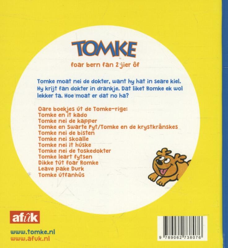 Achterkant van Tomke nei de dokter