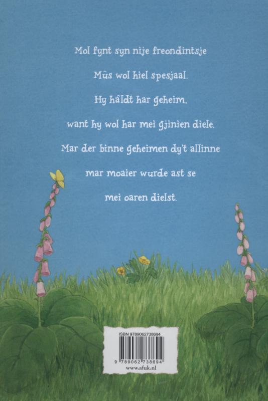 Achterkant van Mol hat in geheim