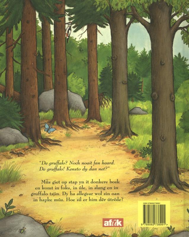 Achterkant van De gruffalo
