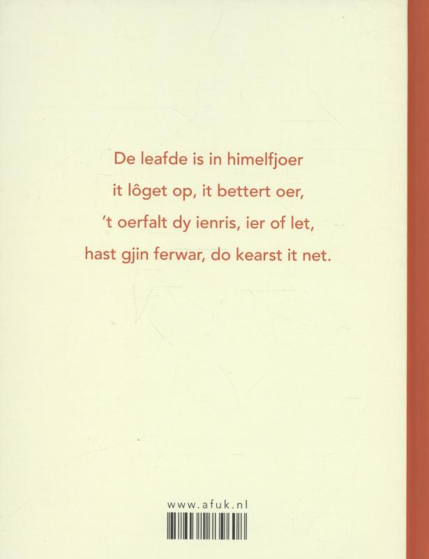 Achterkant van Ik ek fan dy