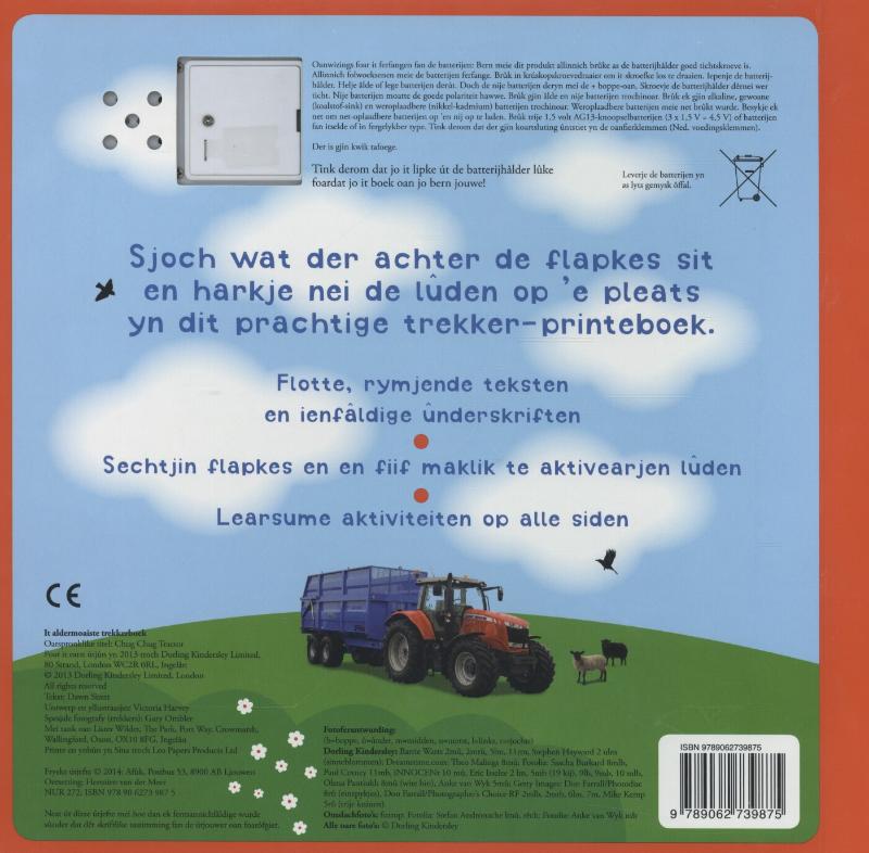 Achterkant van It aldermoaiste trekkerboek