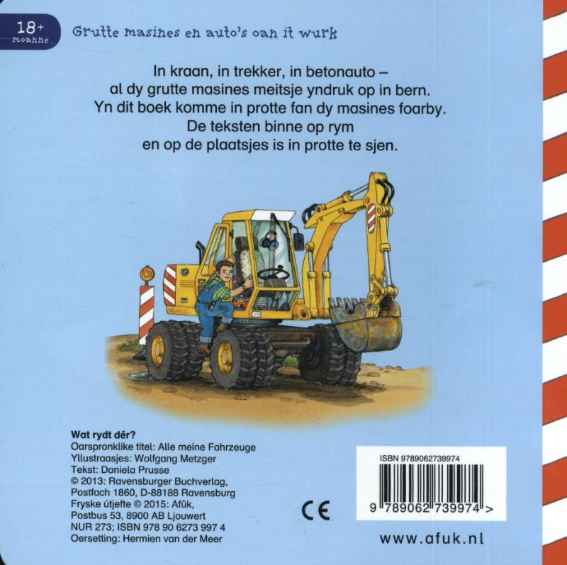Achterkant van Wat rydt dêr