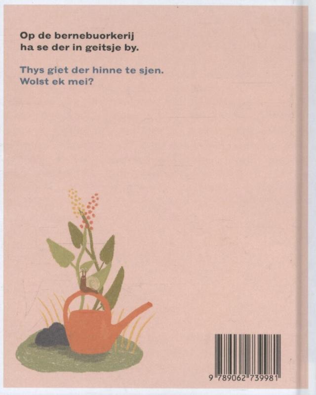 Achterkant van Wy ha der in geitsje by!