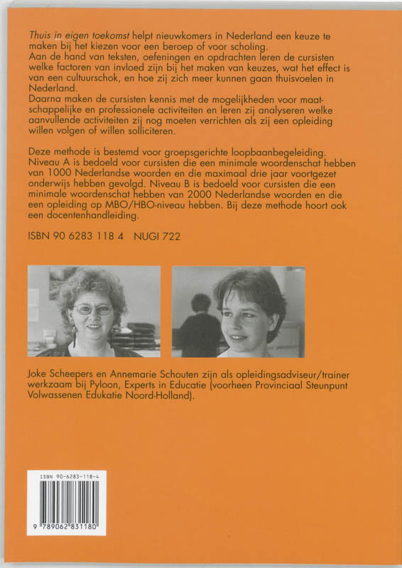 Achterkant van Cursistenboek