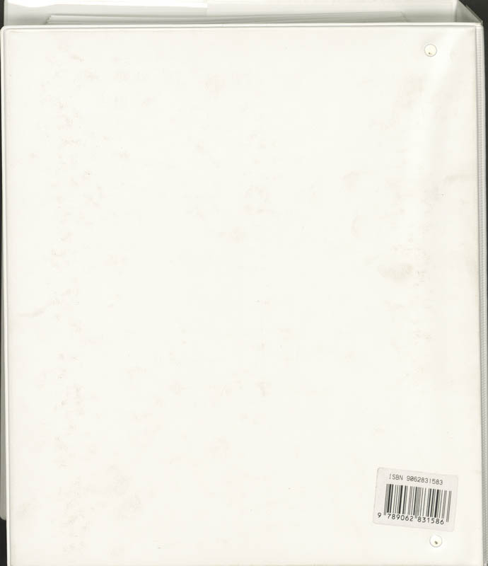 Achterkant van Docentenboek