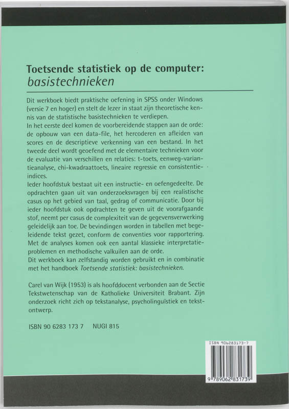 Achterkant van Basistechnieken