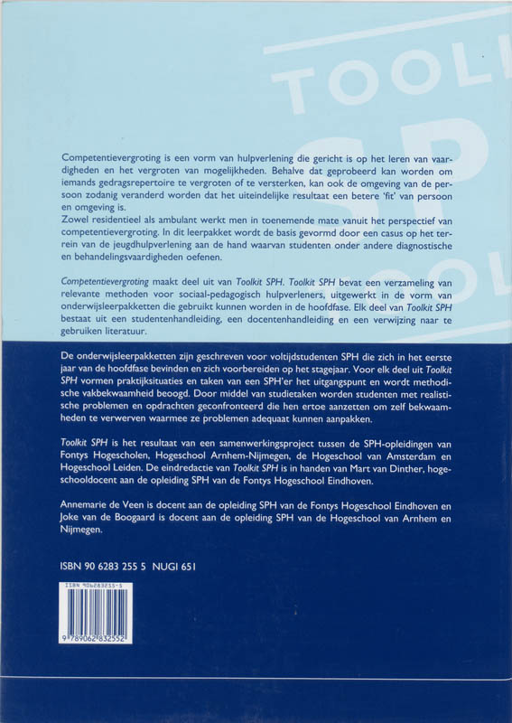 Achterkant van Studentenhandleiding