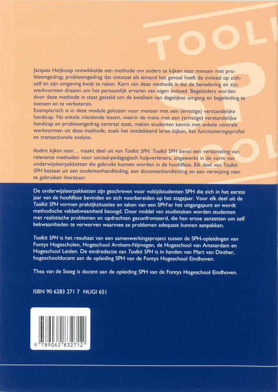 Achterkant van Studentenhandleiding