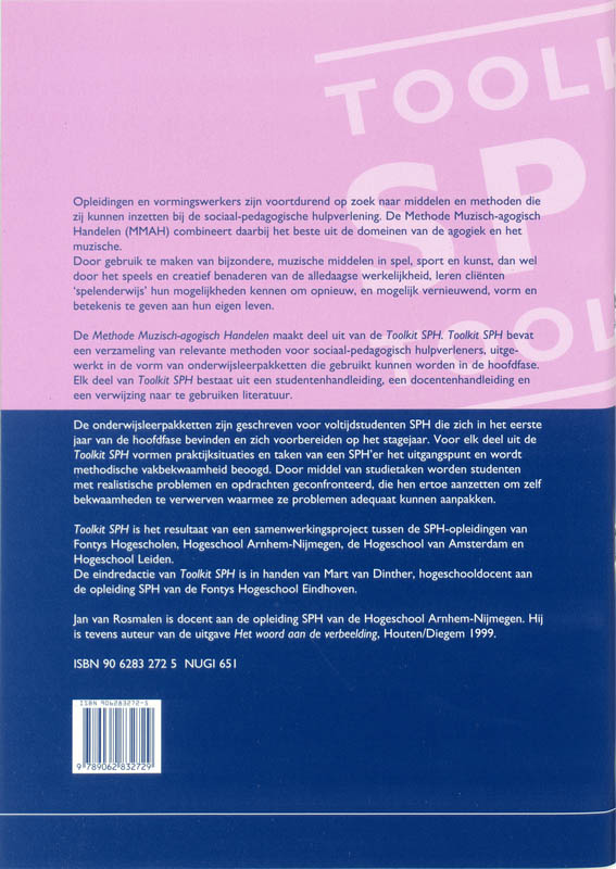 Achterkant van Studentenhandleiding