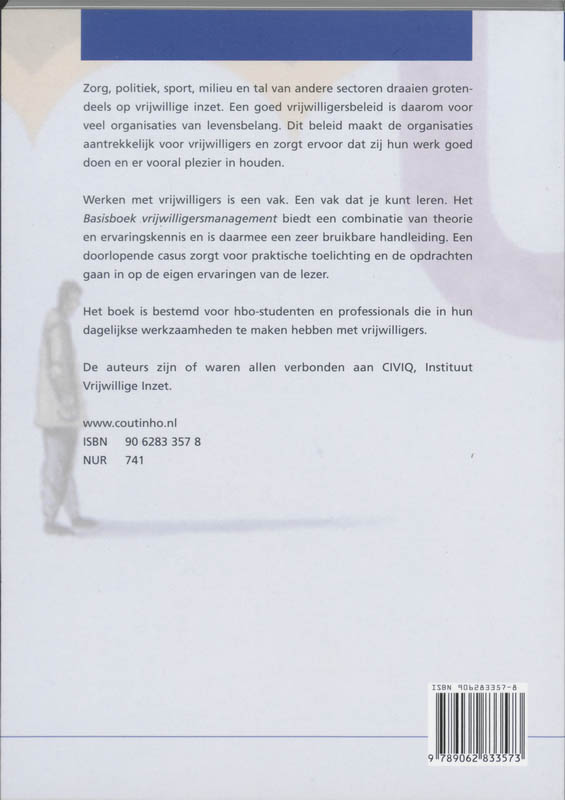 Achterkant van Basisboek vrijwilligersmanagement