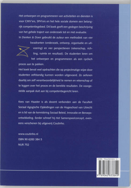 Achterkant van Denken en doen