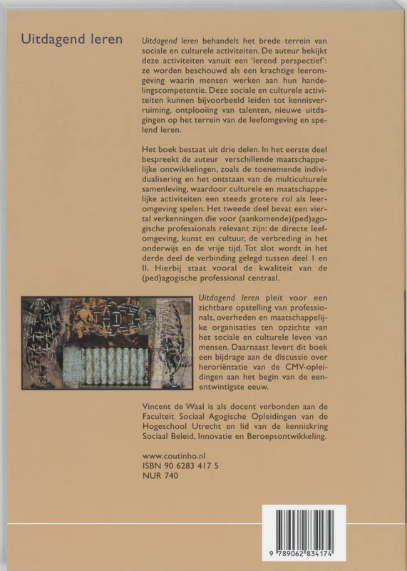 Achterkant van Uitdagend leren