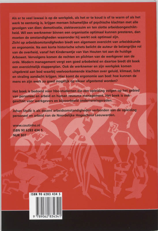 Achterkant van Zicht op arbeidsomstandigheden