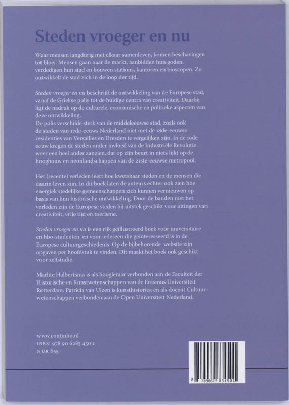 Achterkant van Steden vroeger en nu