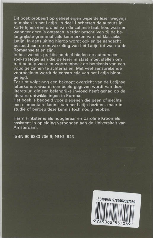 Achterkant van Latijn: een eerste kennismaking