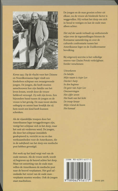 Achterkant van Het stof der aarde