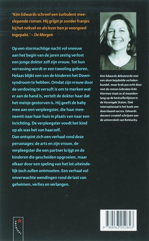 Achterkant van Gebroken licht