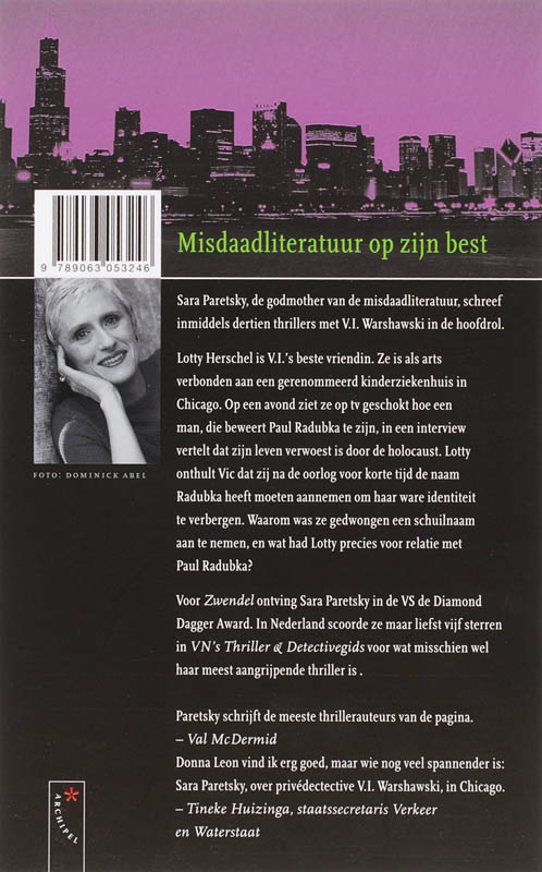 Achterkant van Zwendel