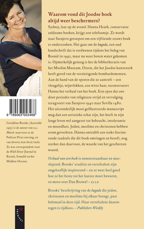 Achterkant van Verhaal van een boek