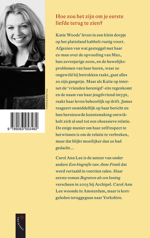 Achterkant van Kom terug