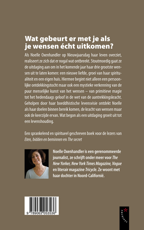 Achterkant van Drie wensen