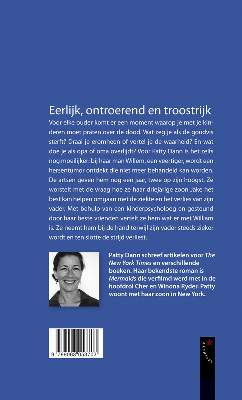 Achterkant van De goudvis is met vakantie