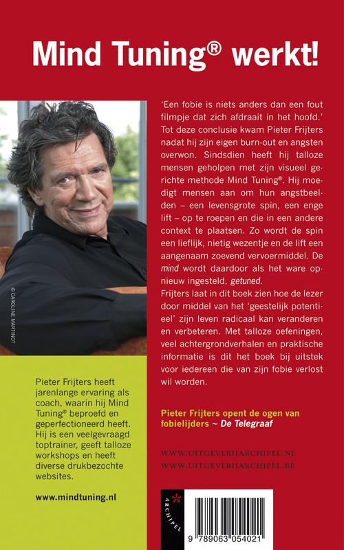 Achterkant van Van fobie naar vrijheid