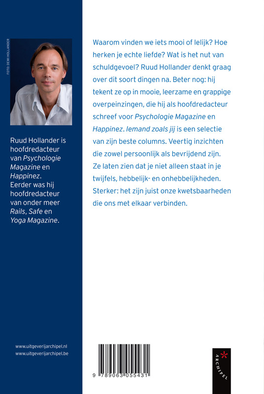 Achterkant van Iemand zoals jij