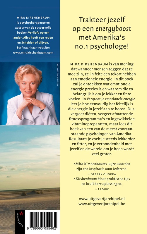 Achterkant van Vergroot je emotionele energie