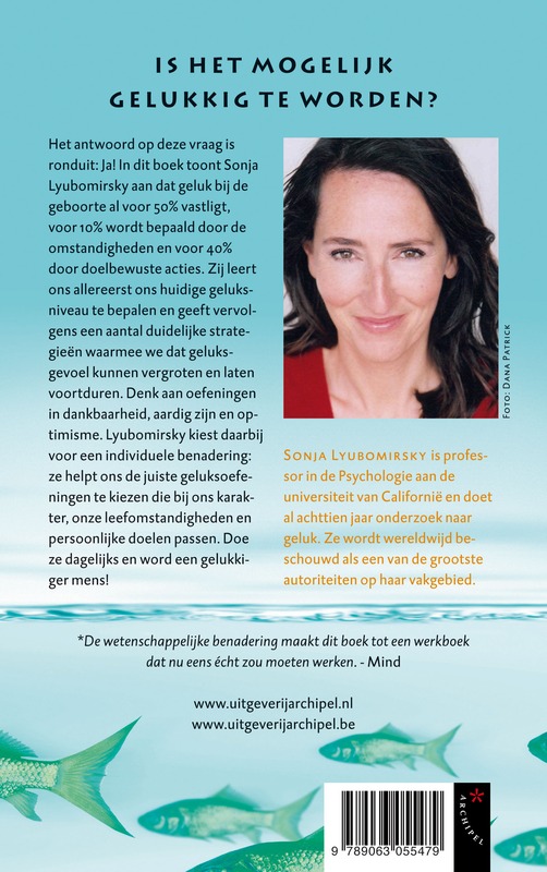 Achterkant van De maakbaarheid van het geluk