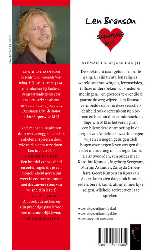 Achterkant van Superwise me!