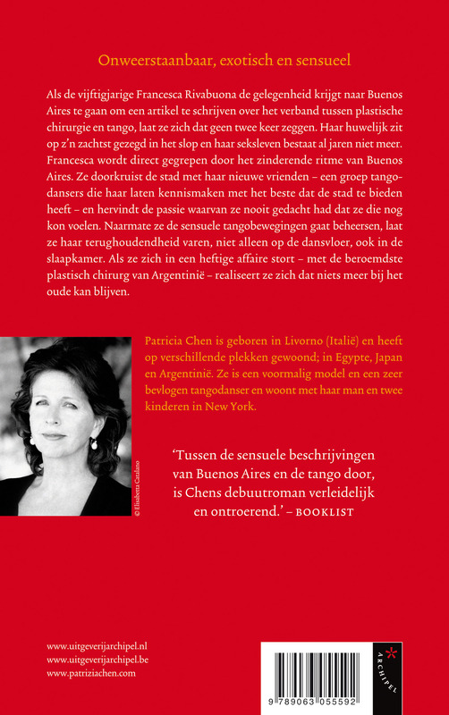 Achterkant van In de armen van Buenos Aires
