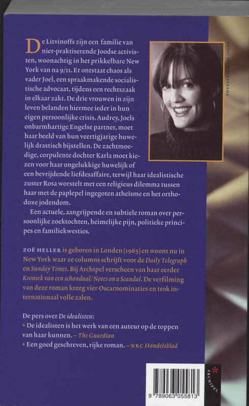 Achterkant van De idealisten