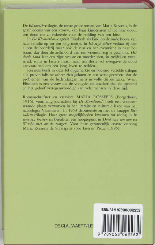 Achterkant van Elisabeth