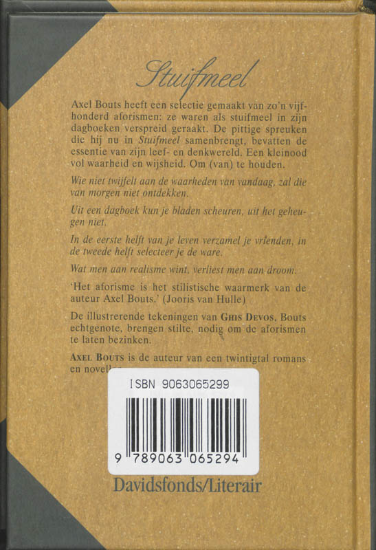 Achterkant van Stuifmeel