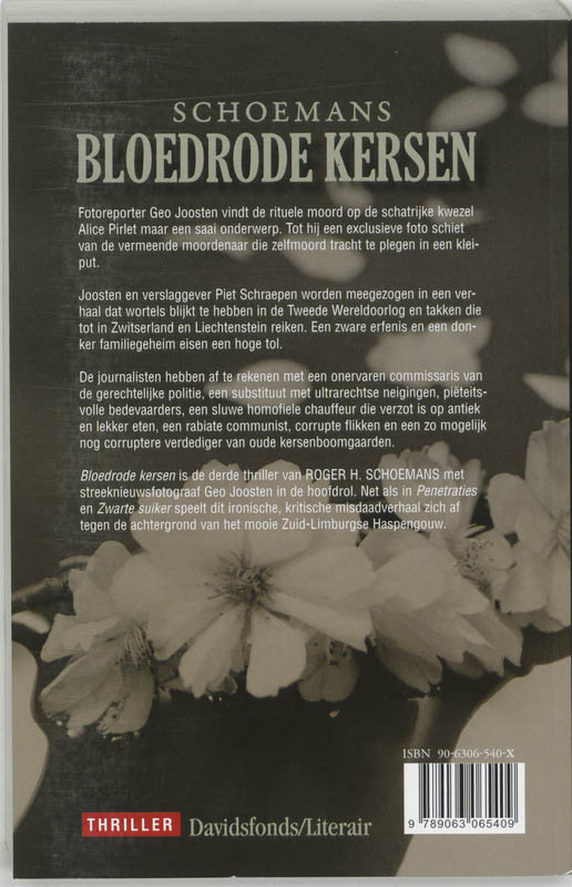 Achterkant van Bloedrode kersen