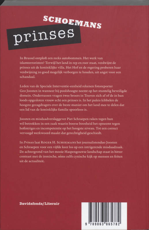 Achterkant van Prinses
