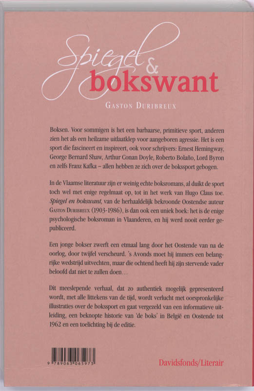 Achterkant van Spiegel & Bokswant
