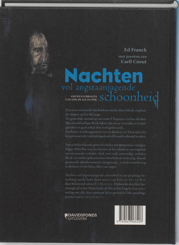 Achterkant van Nachten vol angstaanjagende schoonheid