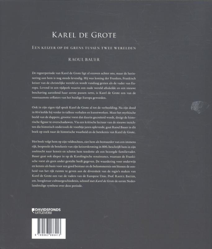 Achterkant van Karel de Grote