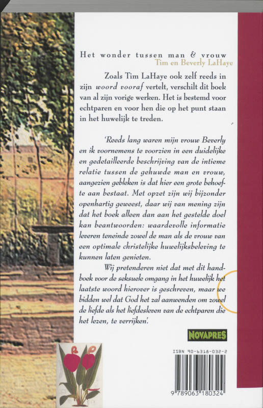 Achterkant van Het wonder tussen man & vrouw