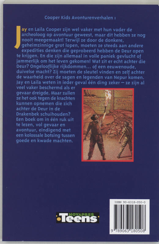 Achterkant van De deur in de drakenbek