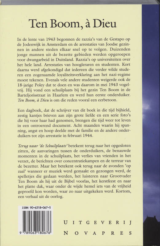 Achterkant van Ten Boom, a Dieu