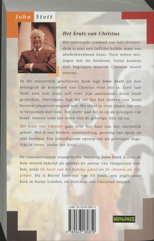 Achterkant van Het kruis van Christus