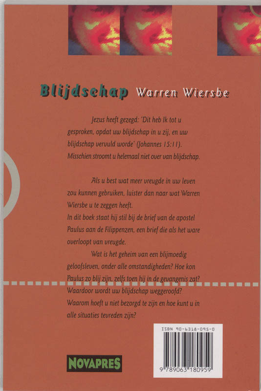 Achterkant van Blijdschap