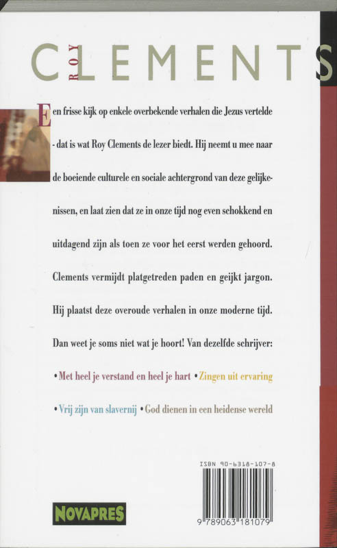 Achterkant van Verhalen die je raken