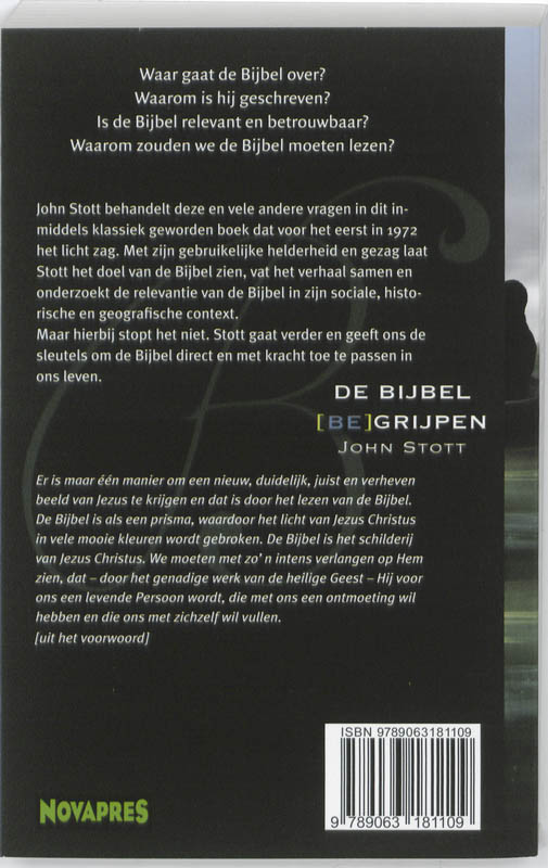 Achterkant van Bijbel (be)grijpen