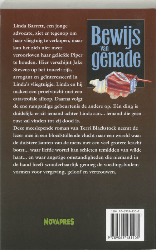 Achterkant van Bewijs van genade